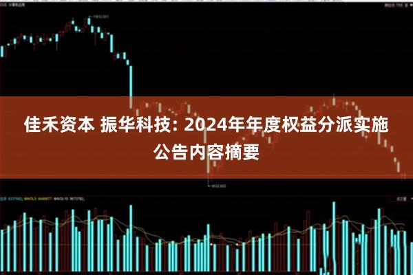 佳禾资本 振华科技: 2024年年度权益分派实施公告内容摘要